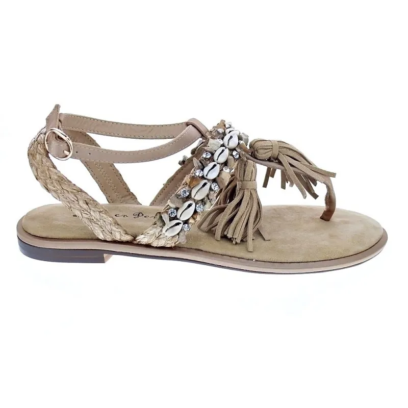 Alma en Pena Sandalias Mujer V20852 Beige