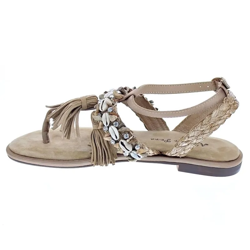 Alma en Pena Sandalias Mujer V20852 Beige