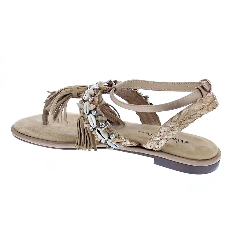Alma en Pena Sandalias Mujer V20852 Beige