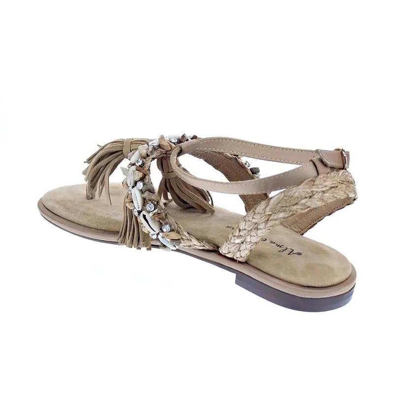 Alma en Pena Sandalias Mujer V20852 Beige