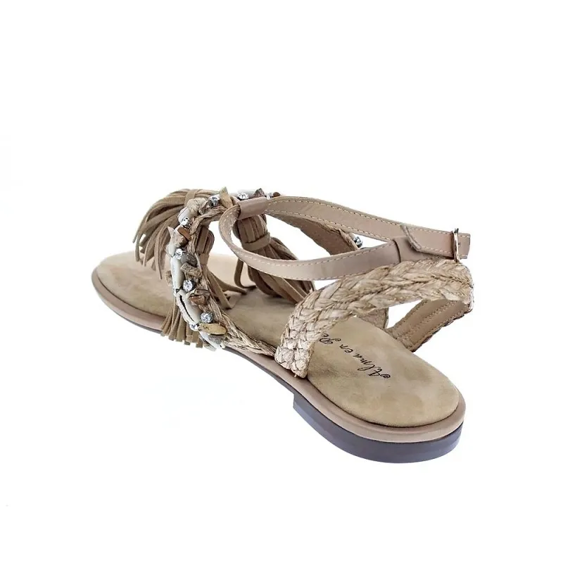 Alma en Pena Sandalias Mujer V20852 Beige