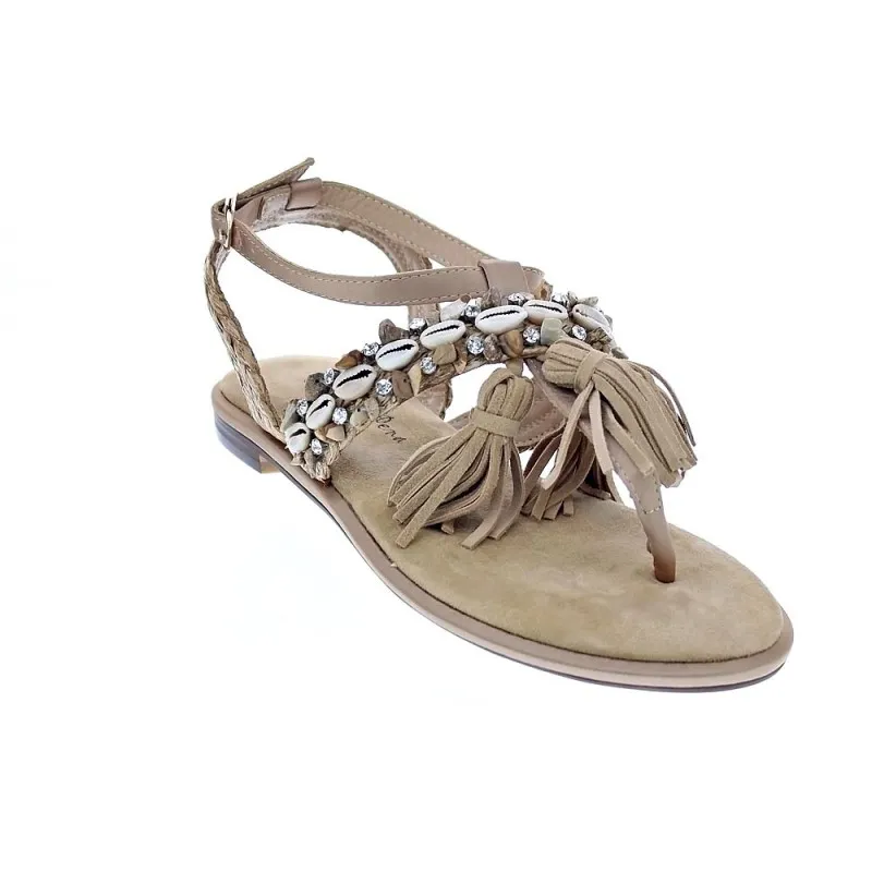 Alma en Pena Sandalias Mujer V20852 Beige
